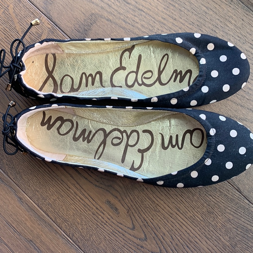 Sam Edelman Edelman polka dot ballet flats